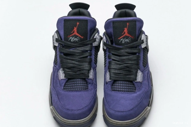 AJ4-766302 Jordan Retro Air Scott 4 Travis Purple x 0809